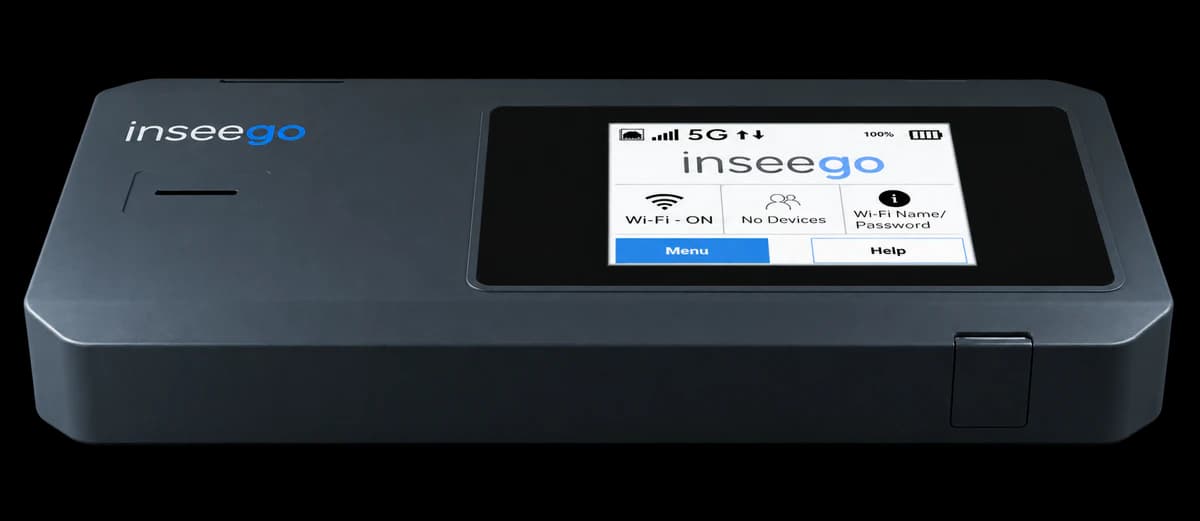 Inseego MiFi PRO M4 mobile hotspot with touchscreen