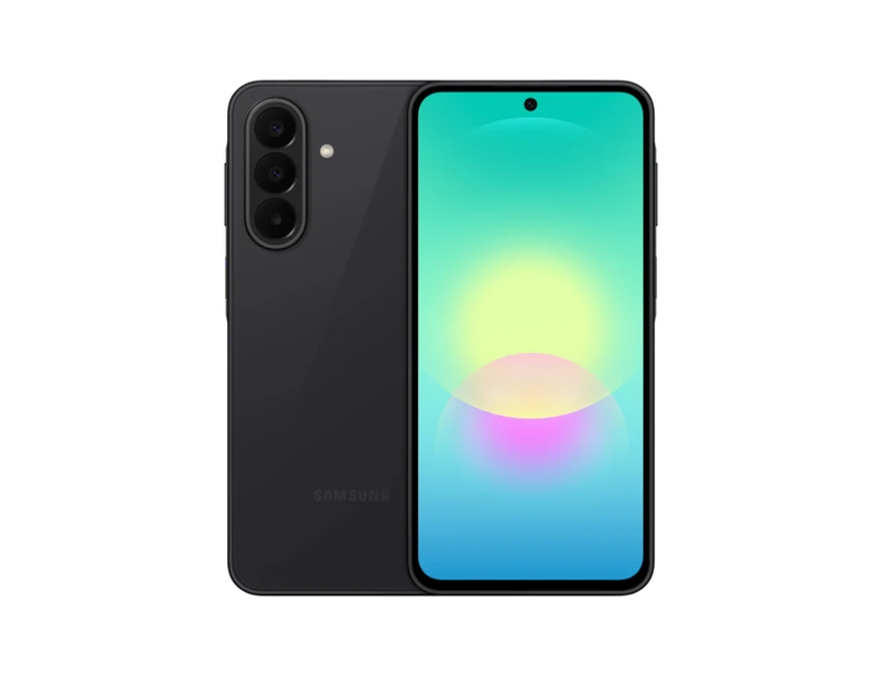Samsung Galaxy A27 5G in Black, front and back